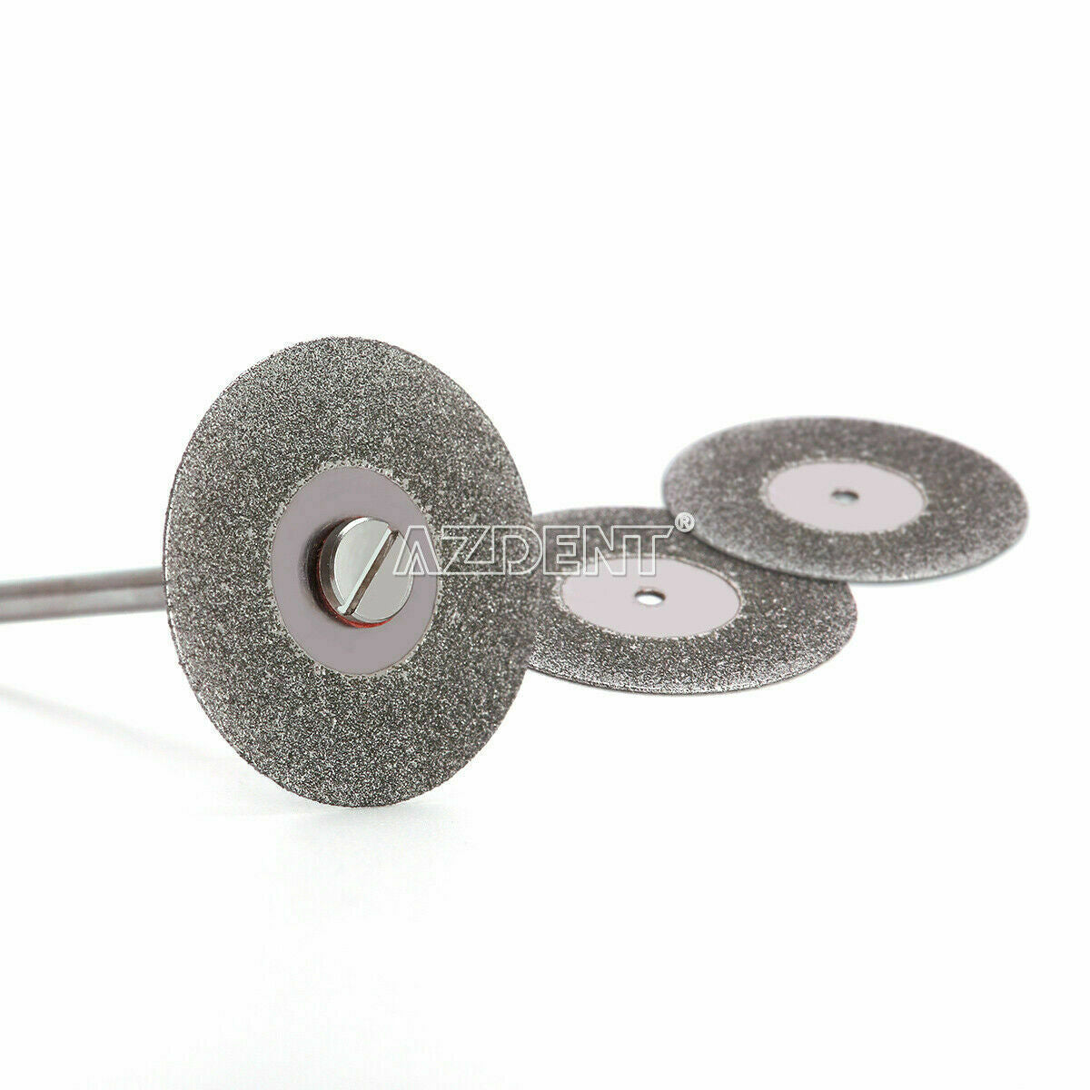 150PC Dental Lab Diamond Disc Cutting Double Side Disk Tool For Polisher Machine