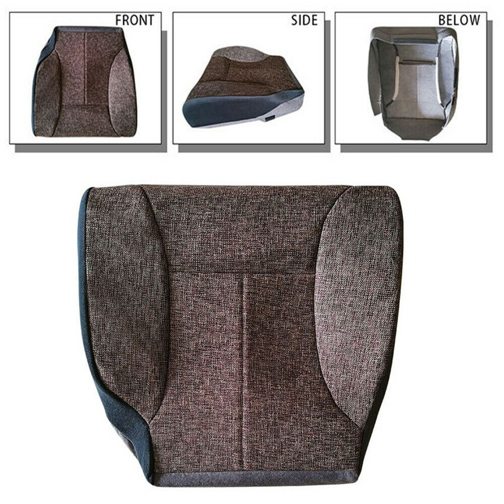 Gray Linen Car Front Left Seat Cover For 1998-02 Dodge Ram 1500 2500 3500 SLT