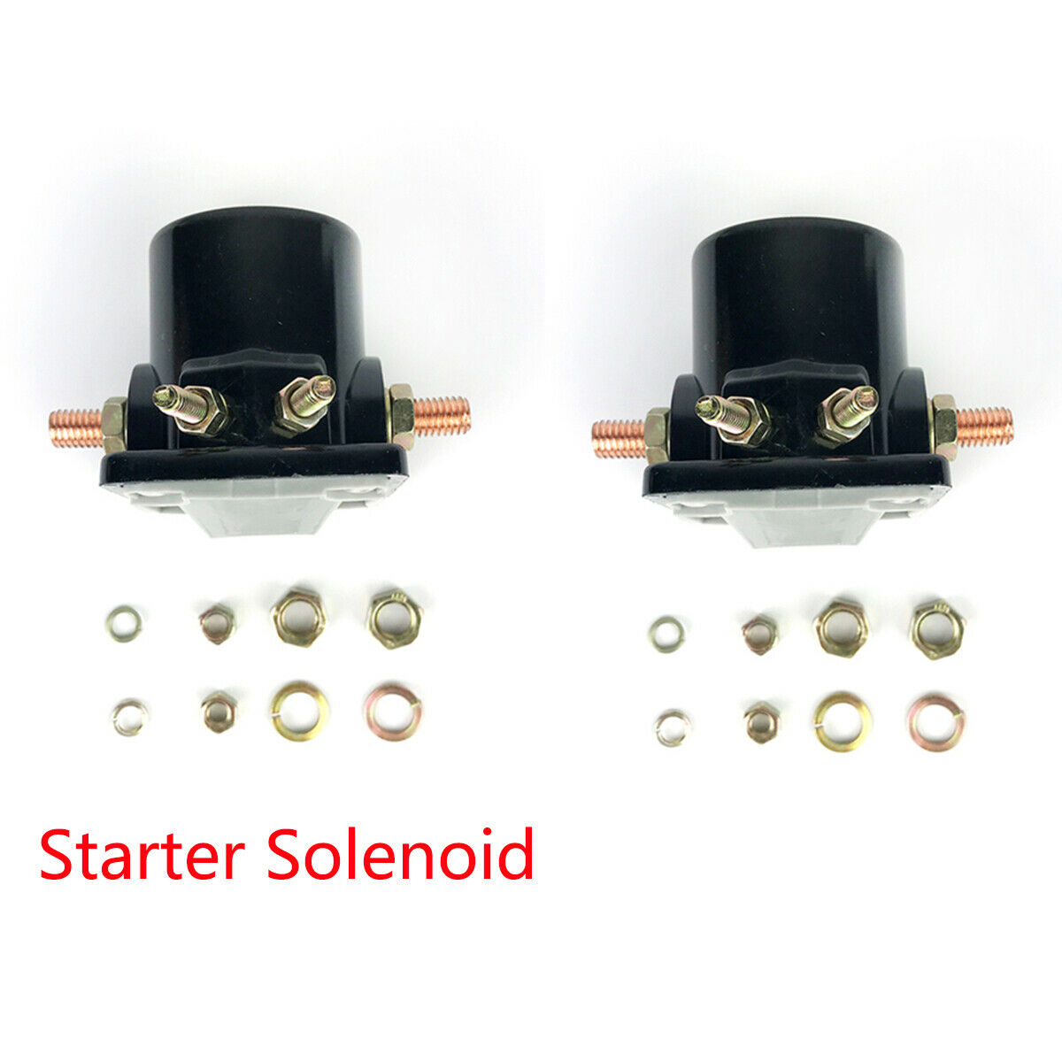 1 Set 12V Starter Solenoid Switch Black For Johnson OMC Evinrude Outboard Motor