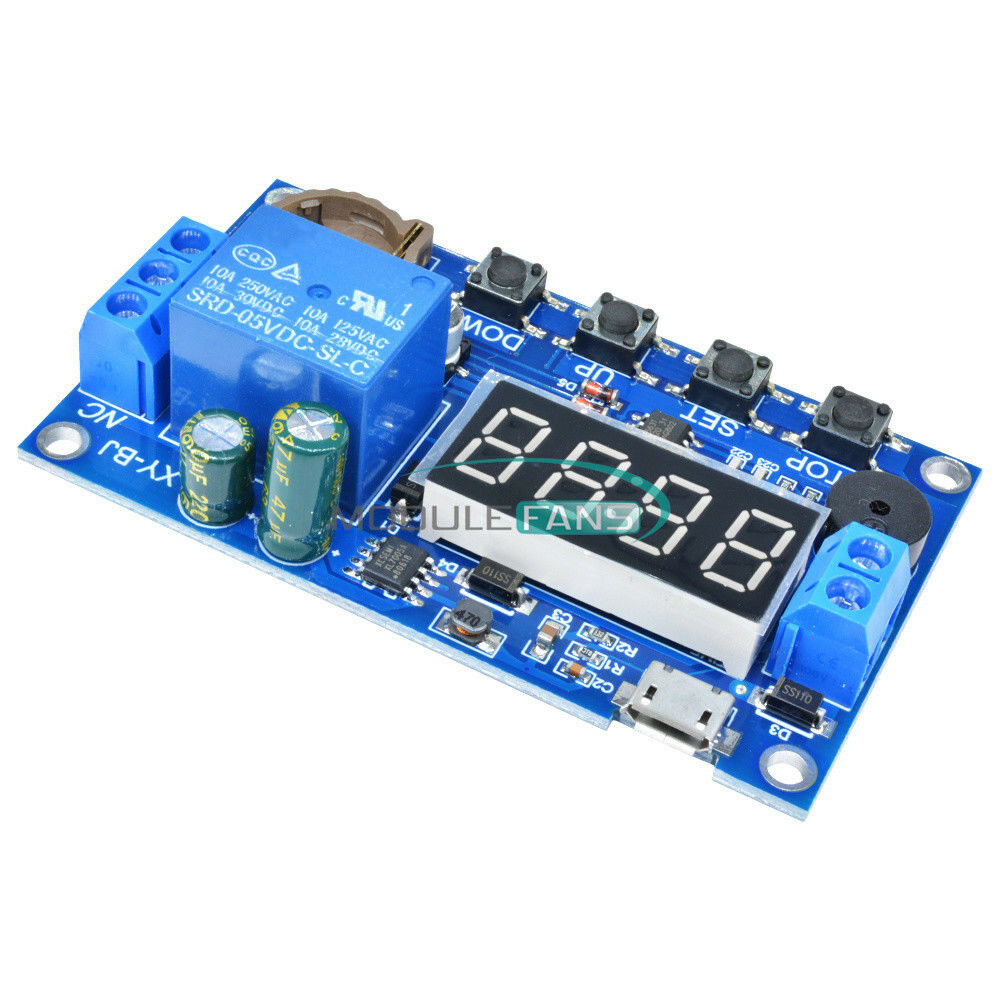 Synchronization Real-time Relay Module Timing Switch Control Delay Timer