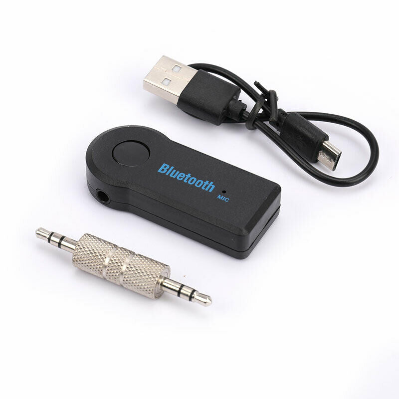 Wireless Bluetooth Receiver 3.5mm USB For Aux Stereo Audio Music Car Adap.l8