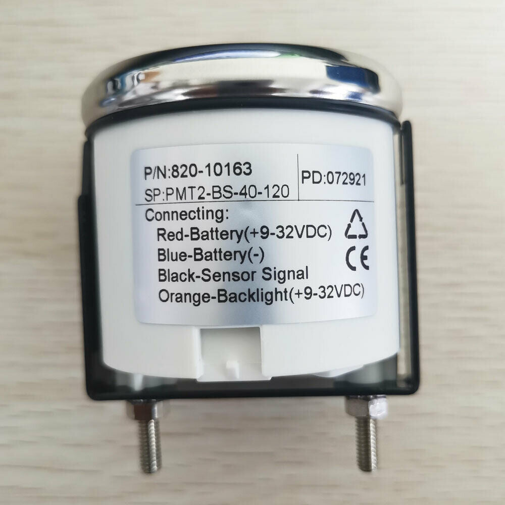 black water temp gauge with sender 100-250F 40-120C 287.4-22.4ohm for car marine