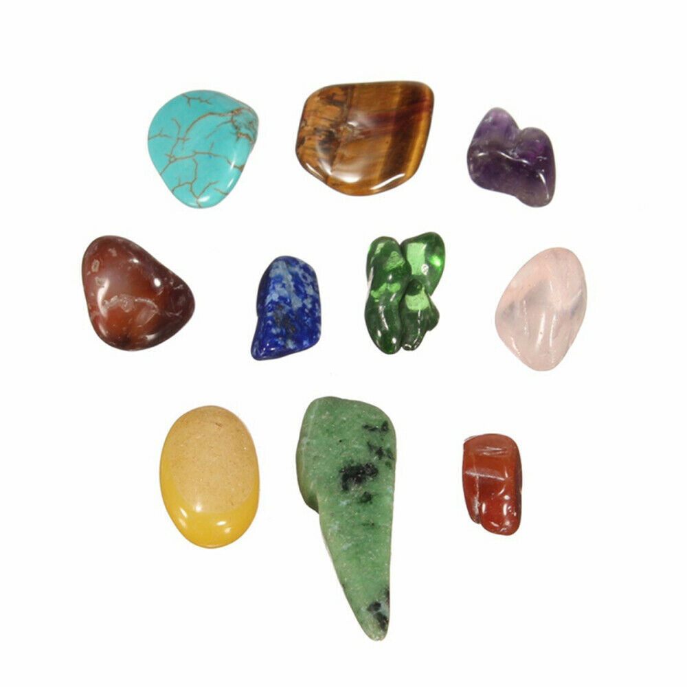 255g Natural Colorful Quartz Crystal Mini Stone Rock Chips Healing Specimens Lot