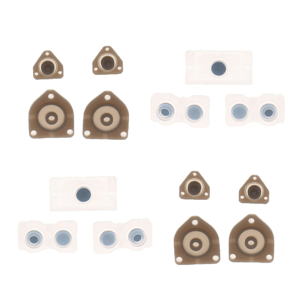 2 Sets Controller Button Tool Kit Conductive Rubber Pad for  PS4 Video Game