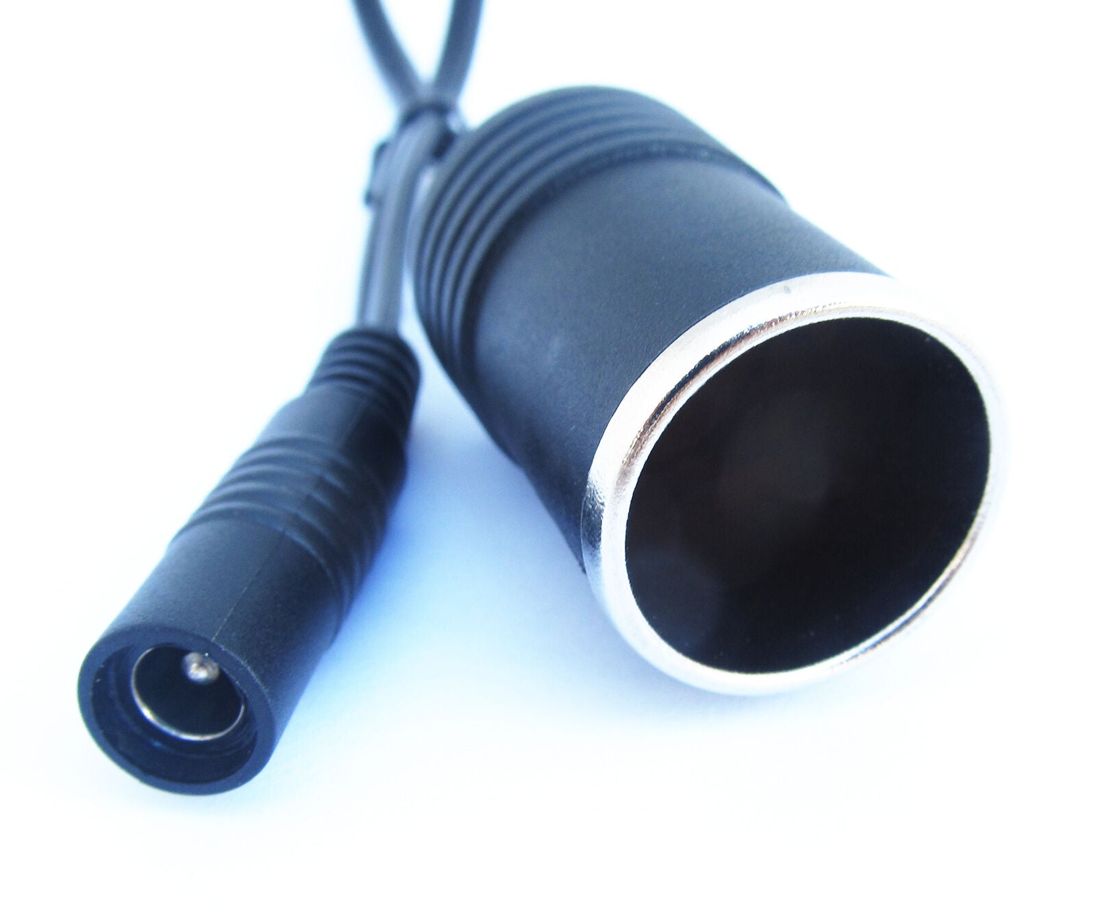 10pcs 5.5x2.1mm Female to Car Cigarette Lighter Female Socket Power Supply Cable