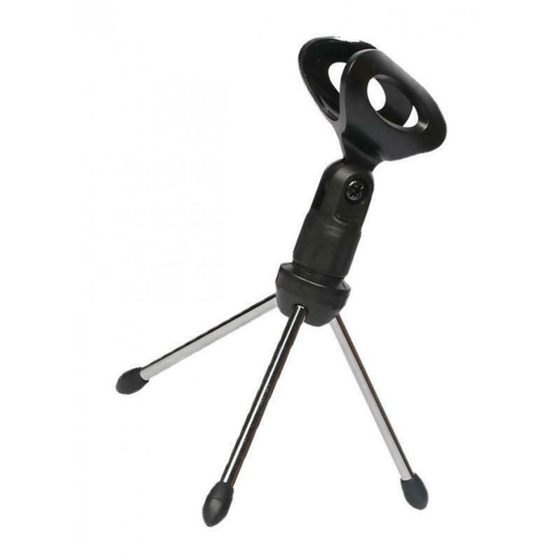 Microphone Stand Short Tripod Microphone Stand Mini Holder Music Microphone