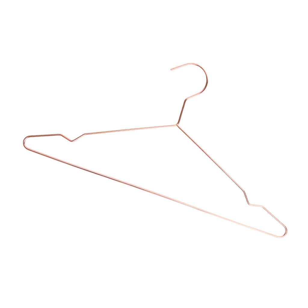 Strong Hanger Hook Metal Wire Clothes Coat Trouser T Shirt Holder Bar