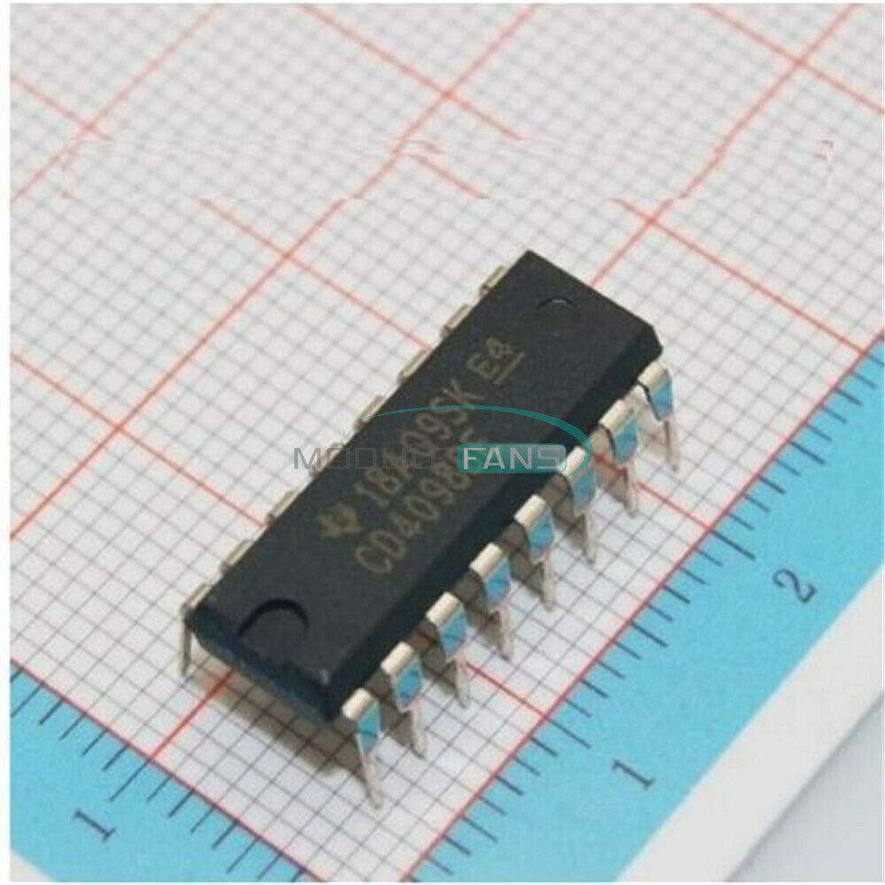 5PCS DIP16 CD4098 CD4098BE Dual Monostable Multivibrator