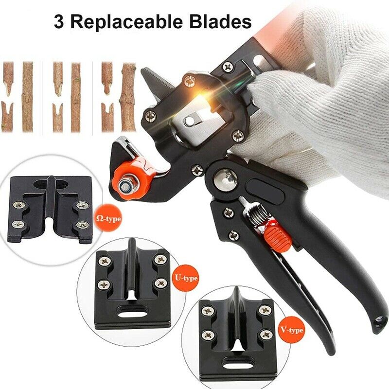 Garden Grafting Tool Kit - Gardening Pruning Shears, Garden Scissors Set forB1G4