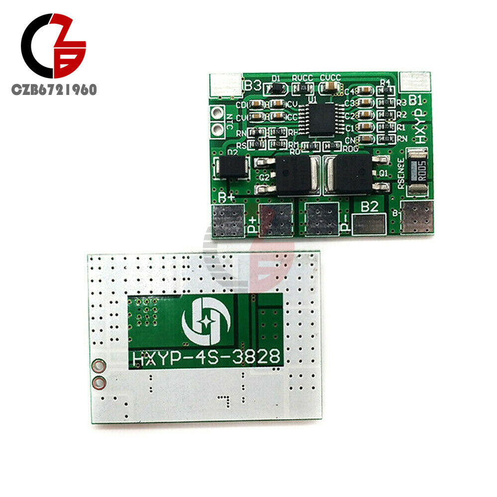 Lithium BMS Charger Protection Board 4S 8A 12.8V LiFePo4 LiFe 18650 Battery Cell