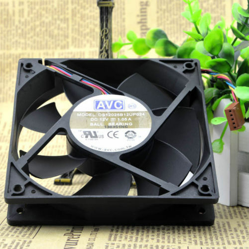 For AVC DS12025B12UP024 fan 12V 1.05A 120*120*25mm PWM 4pin