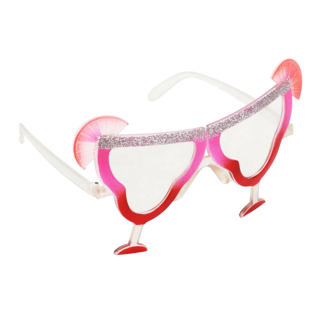 MagiDeal Hawaiian Tropical Sunglasses Beach Drink Glasses Costume Party