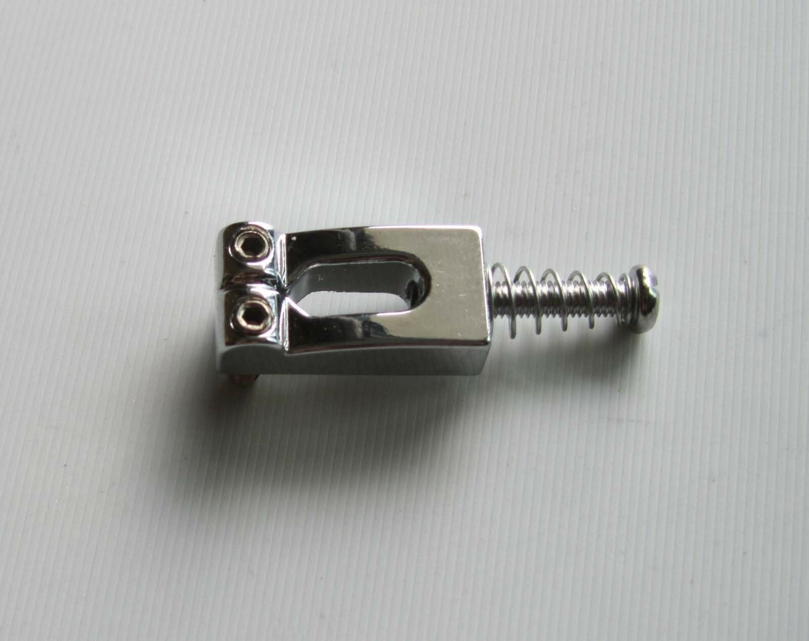 6x Chrome Guitar Saddles for ST Strat Tremolo Trem Bridge