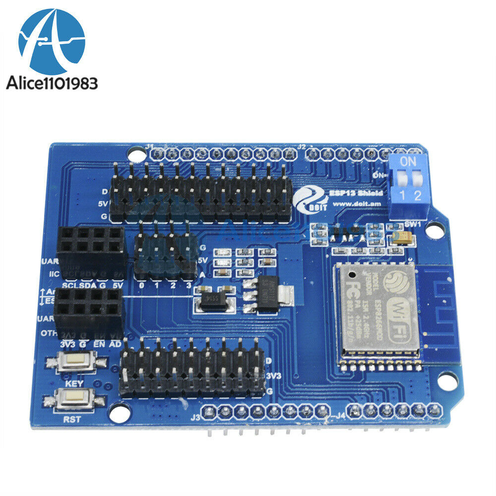For Arduino UNO R3 ESP8266 Web Sever Serial WiFi Shield Board Module + ESP-13