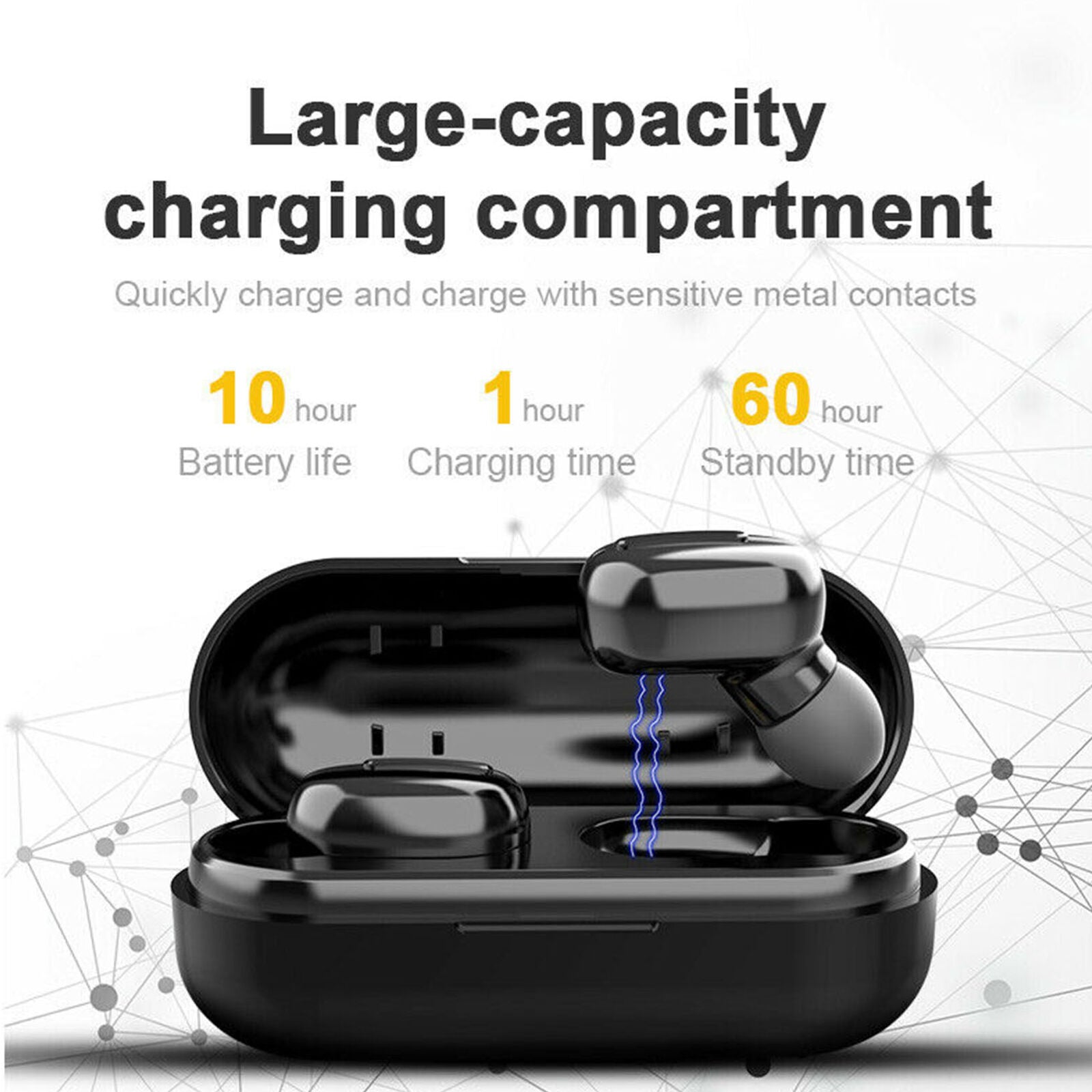 Universal Wireless Bluetooth 5.0 Earphones Headphones Mini Earbuds Headsets