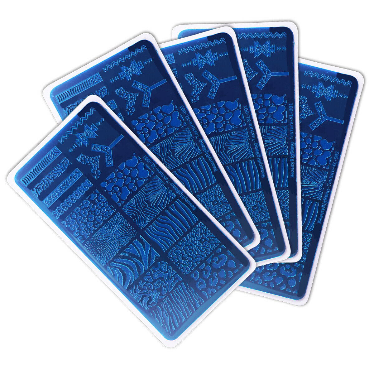BeautyBigBang Nail Stamping Plates Natural Animal Leopard Print Nail Art HN US