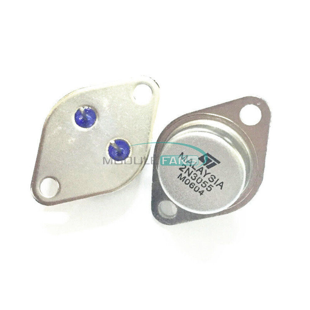 5Pcs 2N3055 TO-3 NPN AF Amp Audio Power Transistor 15A/60V New