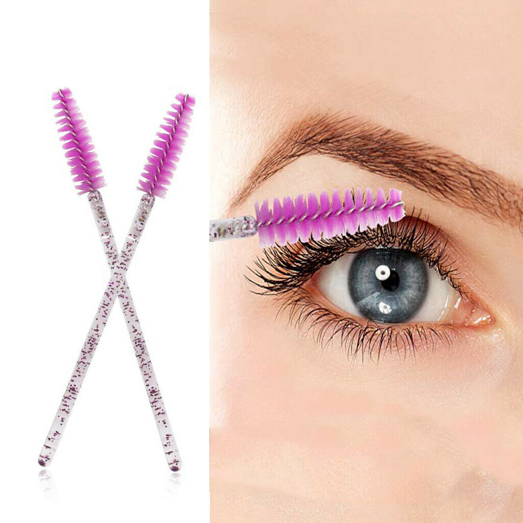 300 Pack Disposable Mascara Wands Eyelash Brushes Applicator Makeup Tool