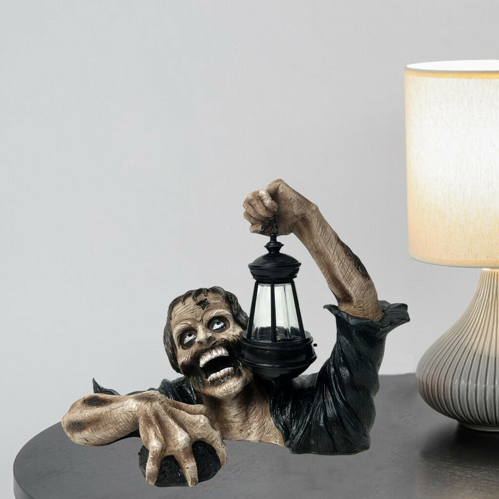 Zombie Garden Realistic Outdoor Yard Statue Halloween Patio Decor Ornament