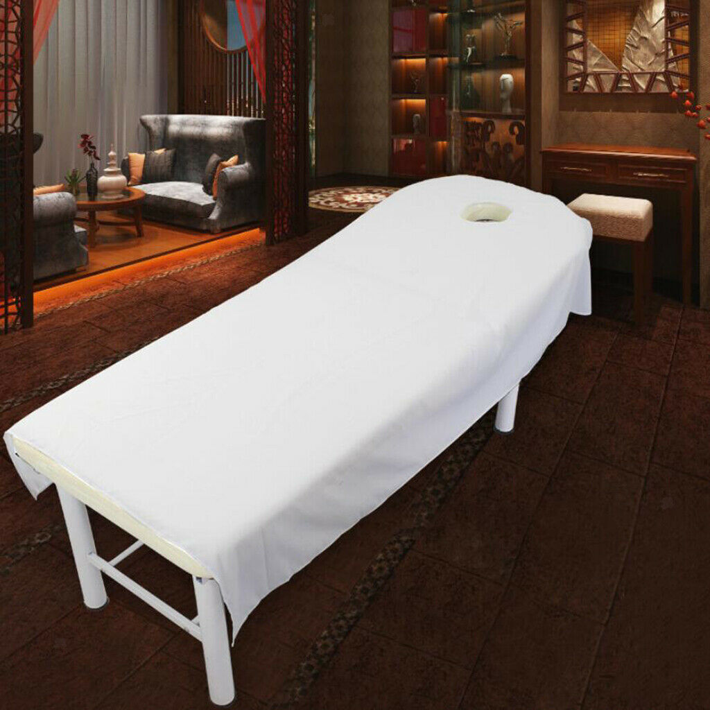 2pcs/pack Spa Massage Table Cover Cosmetic Salon Beauty Care Bed Cloth