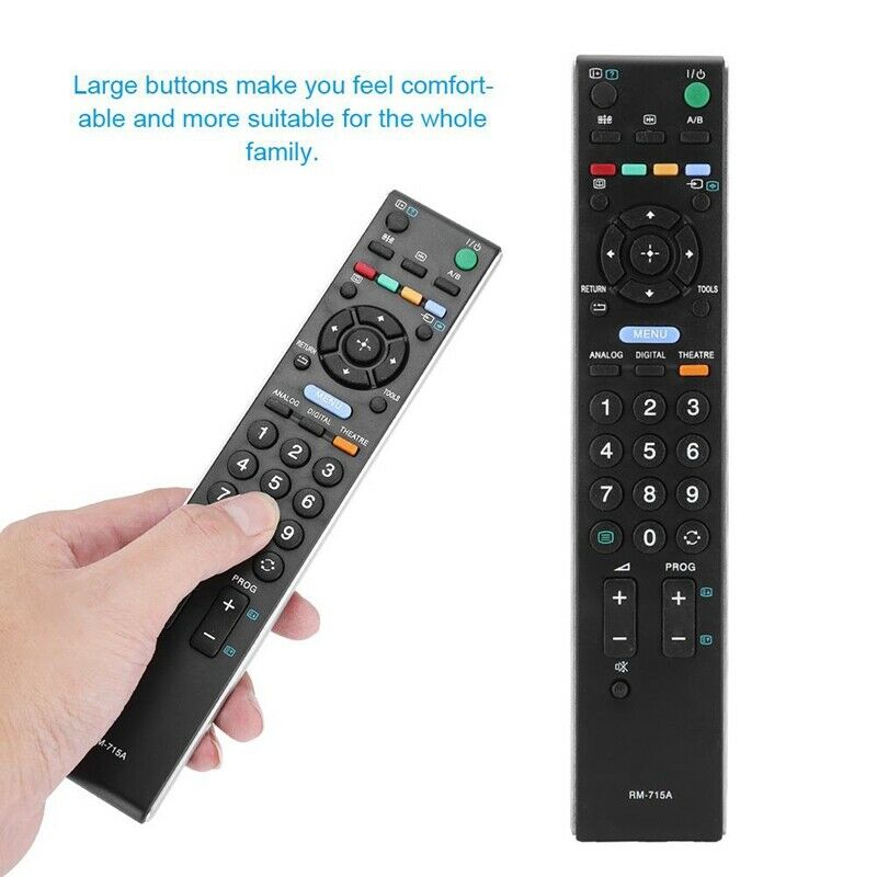 Universal Replacement  Lcd Tv Remote Control For Sony Rm-715A Rm-836 Rm-837 RmQ4