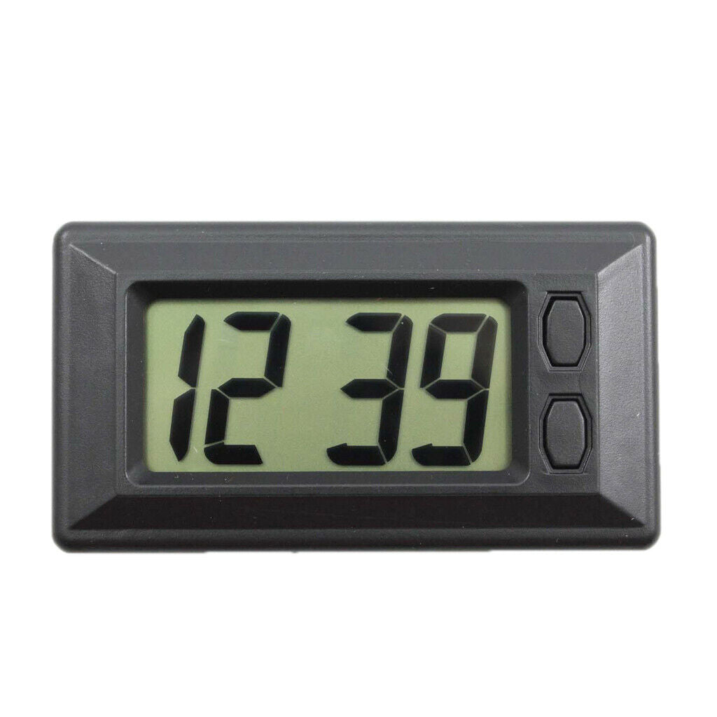 Universal Car Vehicle Dashboard LCD Digital Display Clock