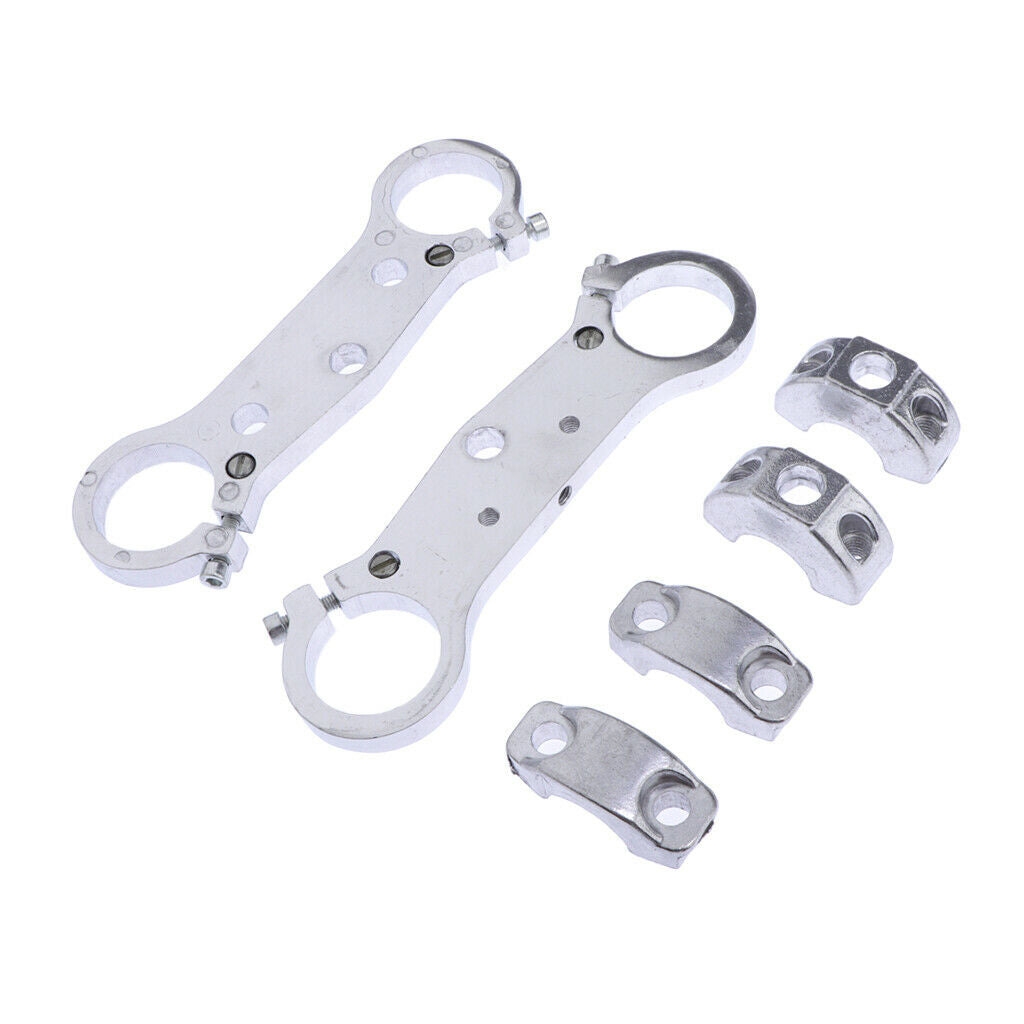 Aluminum  Upper Triple Tree Clamp For 49cc Dirt Bike- Motorcycle Accessories