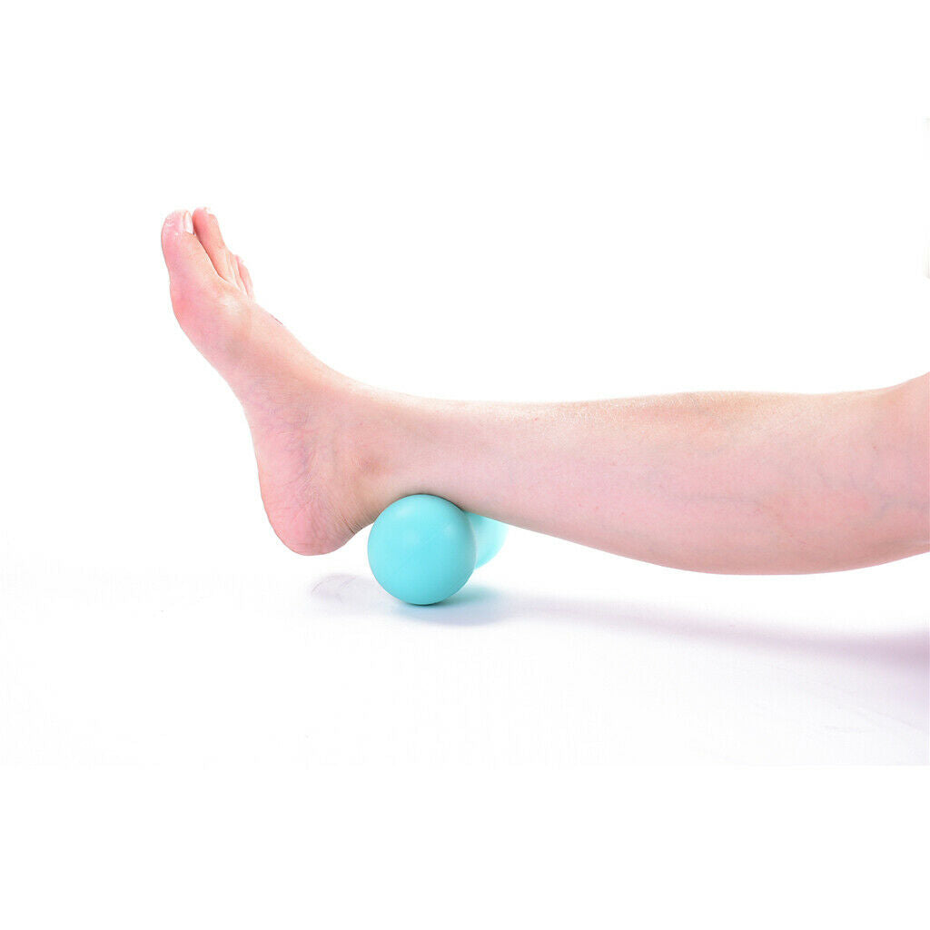 Peanut Massage Ball Foot Body   Point Stress Relief Massager Pink