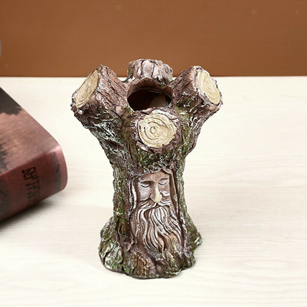 Creative Ancient Tree Flower Pot Planter Dried Flowers Vase Decorative