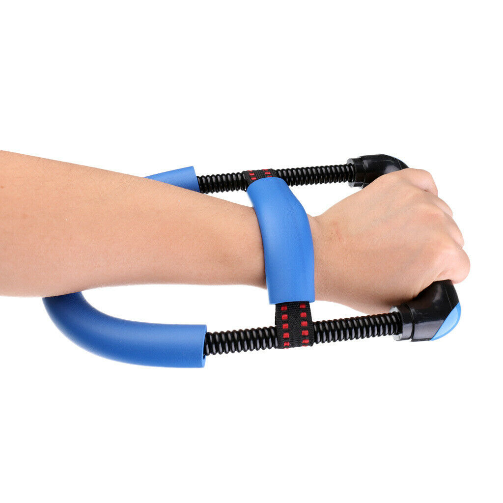Power Wrist Strength Training Builders Fitness Arm Exercise Equipment  Blue
