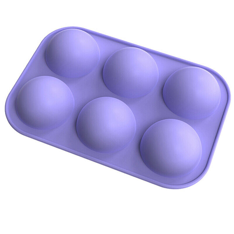 Ball Sphere Mold For Cake Pastry Chocolate Candy Fondant Bakeware Dessert.l8