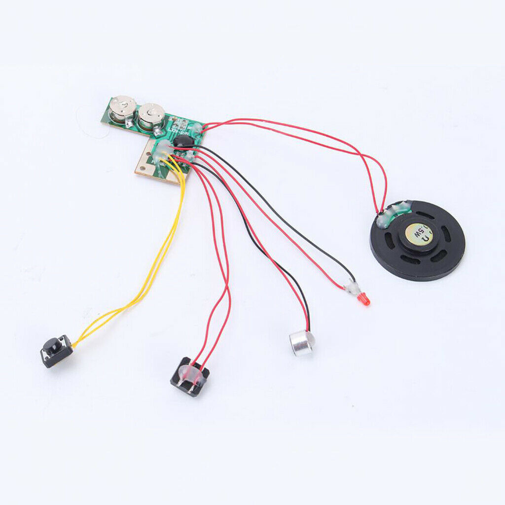 10 seconds voice recording playback module mic sound audio with speaker