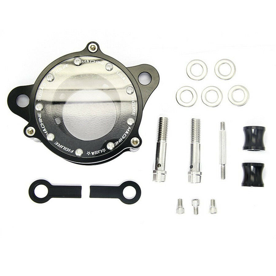 1x Air Cleaner Intake Filter System+Set of Mounting Accessories Re-usable