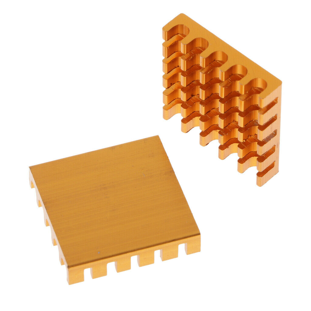 10PK Heatsink Cooling Fin Heatsink Cooler,22x22x5mm,Aluminum for IC Circuit