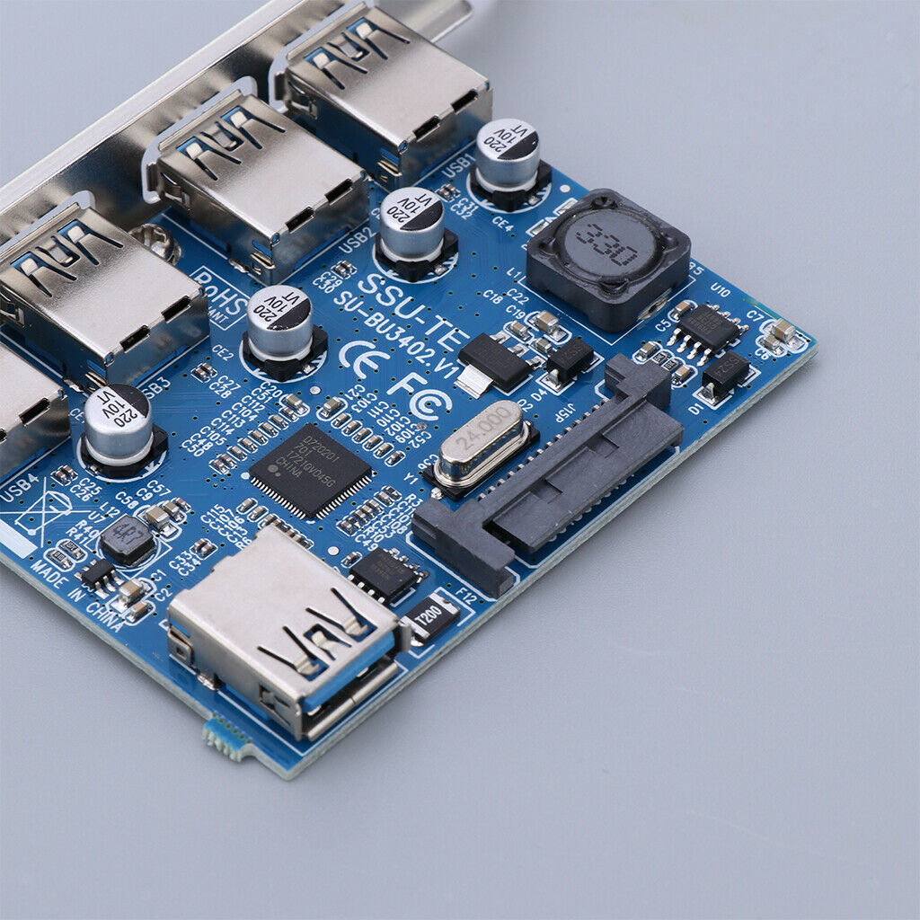 PCI-E TO USB 3.0 4 Port USB 3.0 HUB to PCI-E Express Expansion Card Adapter