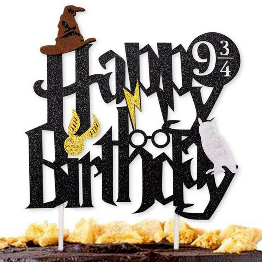 49pcs Birthday Theme Party Decoration, Cake & Cupcake Topper, Banner, Balloon