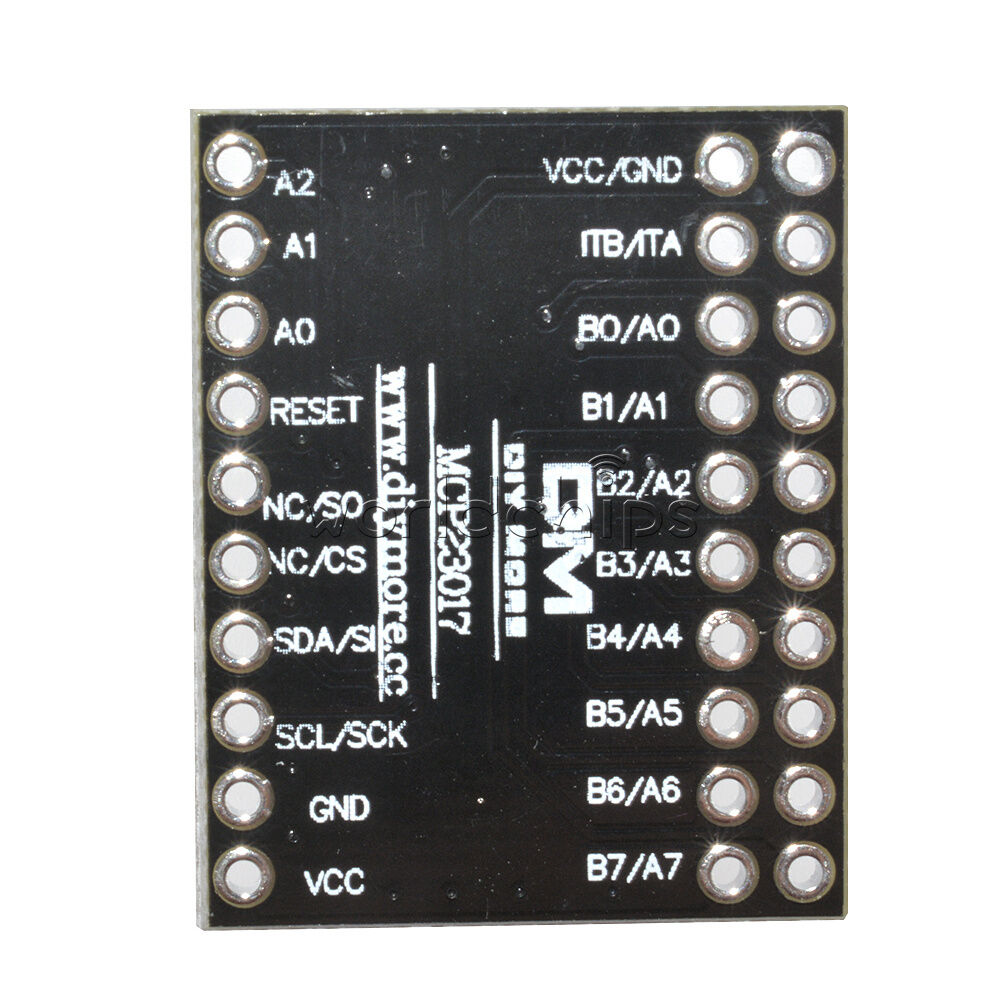 New MCP23017 I2C IIC Serial Interface Bidirectional 16-Bit I/O Expander Module