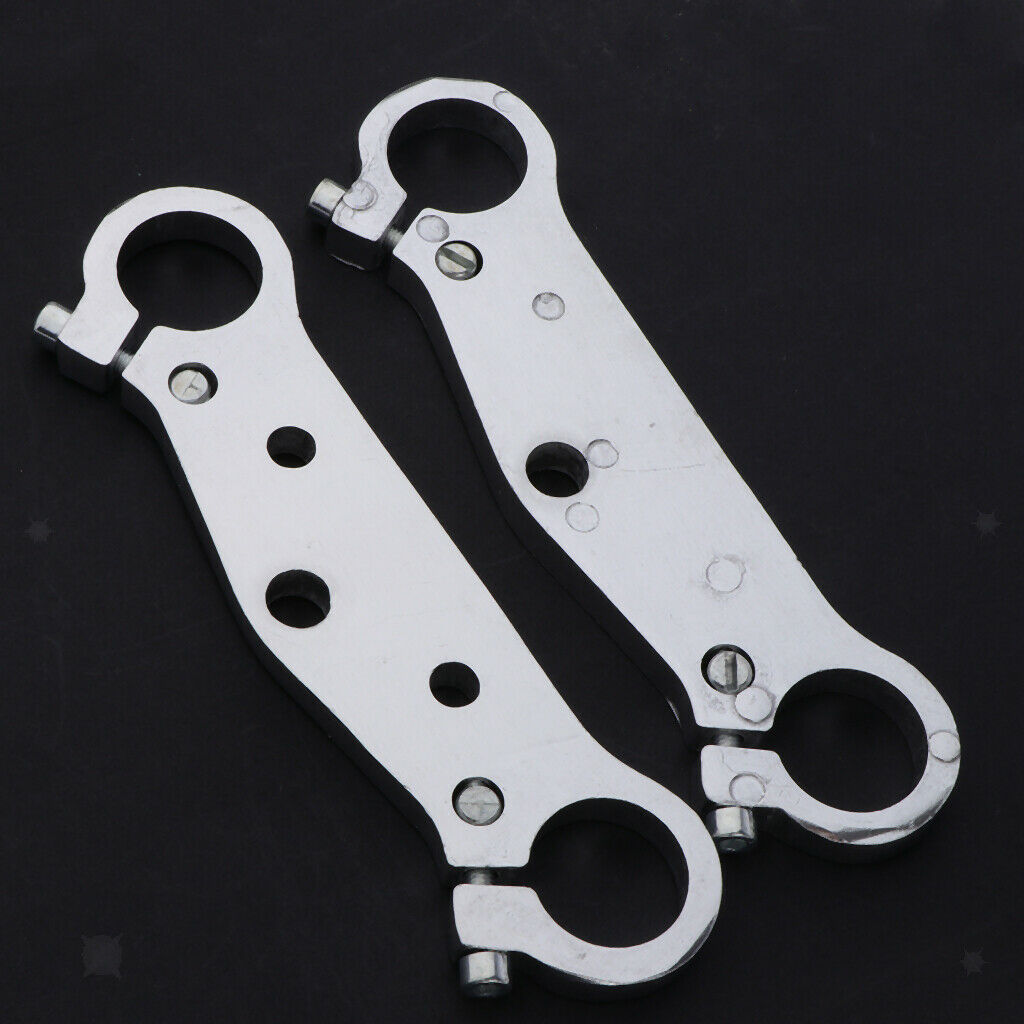 Motorcycle Front Fork Triple Tree Clamp for 49cc Mini Pocket Dirt Quad Bike ATV