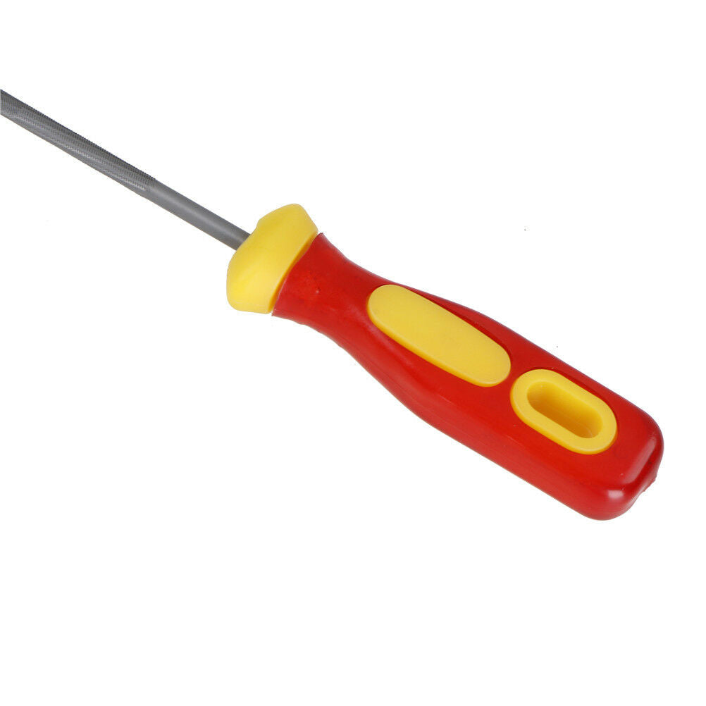 4mm Round Handle Chainsaw Files Saw Chain Sharpener Grater Holde.l8