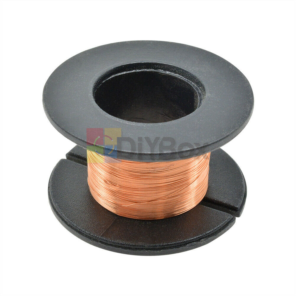 [5PCS] 0.1MM Copper Soldering Solder PPA Enamelled Repair Reel Wire