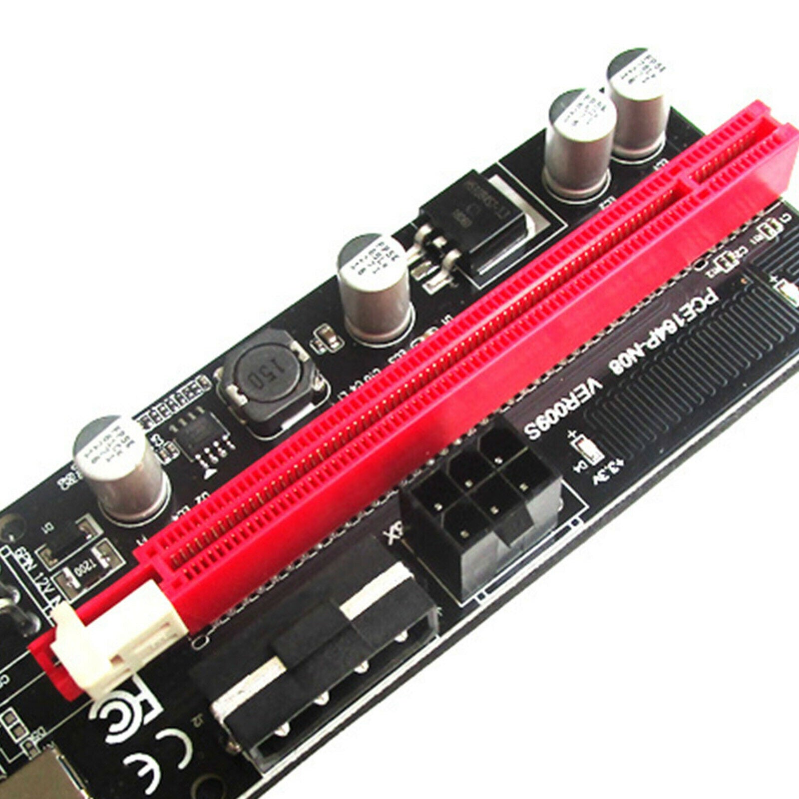 1X to 16X PCIE Riser Board Graphics Extension 60cm USB 3.0 Cable VER 009S