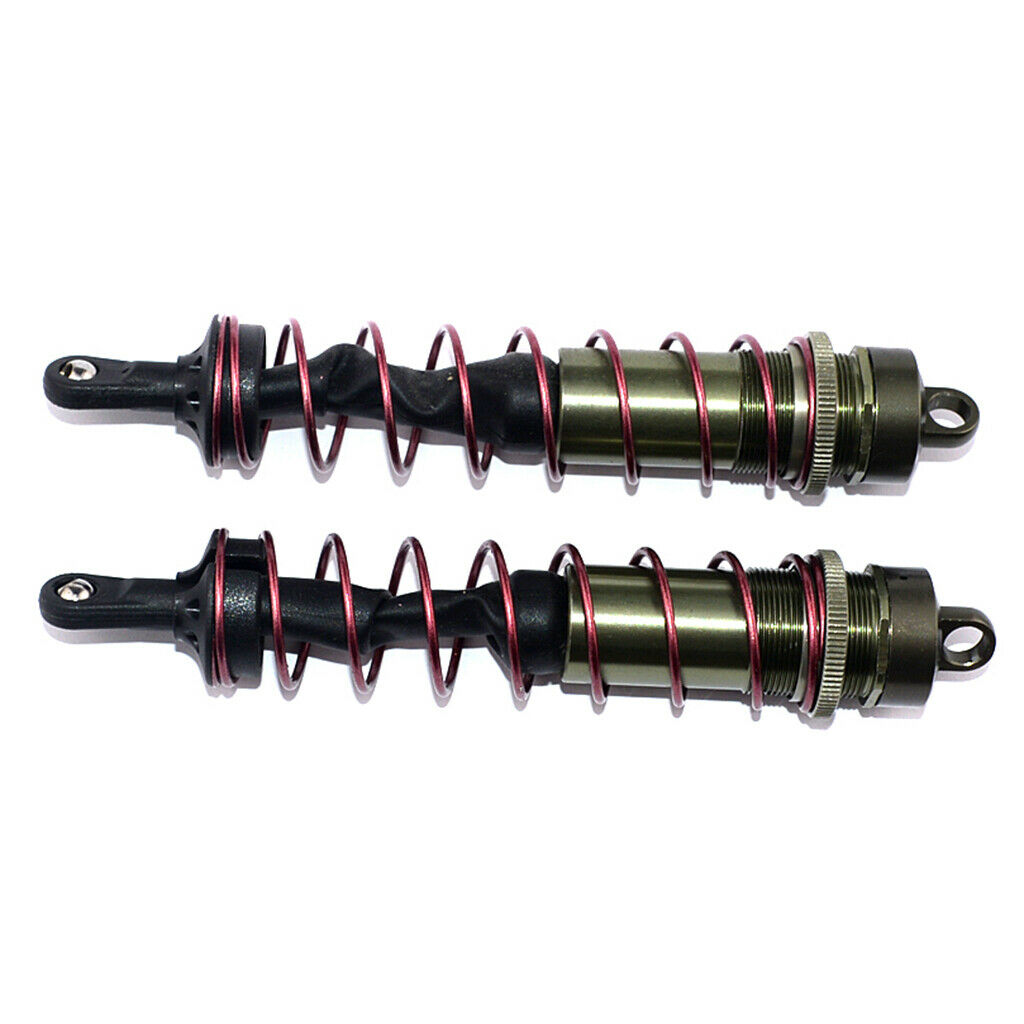 2 Pairs 1: 8 RC Car Shock Absorber Front Shock Absorbers