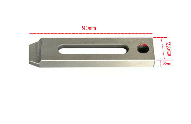 Wire EDM Stainless Jig Holder For Clamping 90 x 22 x 8 mm M8 Screw Part 1pc