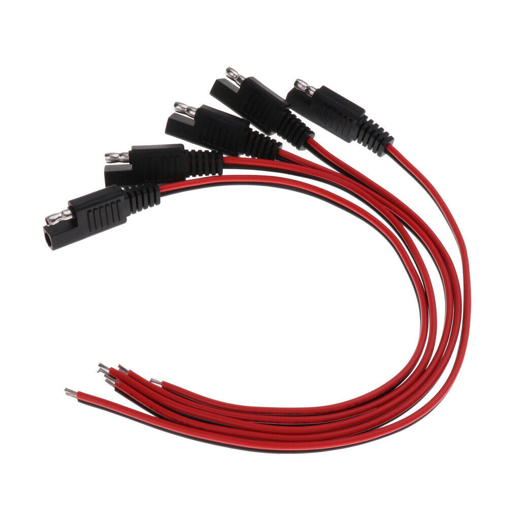 High Quality SAE Power Extension Cable Connector 1 to 4 + Quick Connecting Plugs