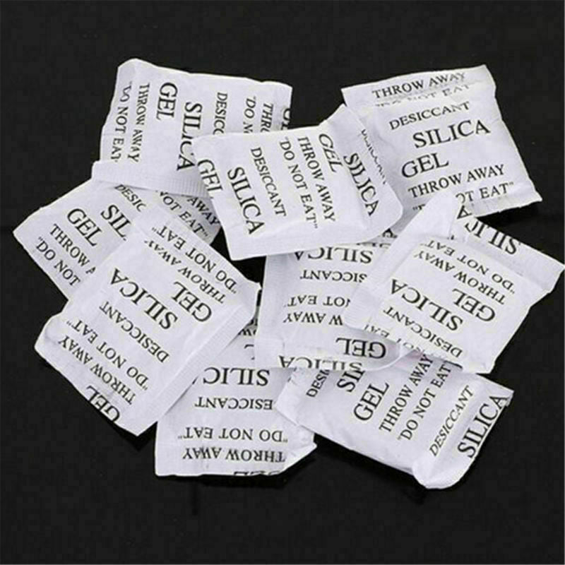 5packs Non-Toxic Silica Gel Desiccant Moisture Absorber Dehumidifier Home