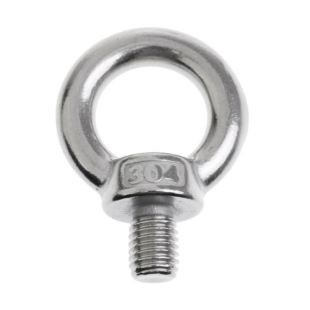 304 Stainless Steel Lifting Eye Bolt - Din 580- Ring Screw Bolt M12/ M14