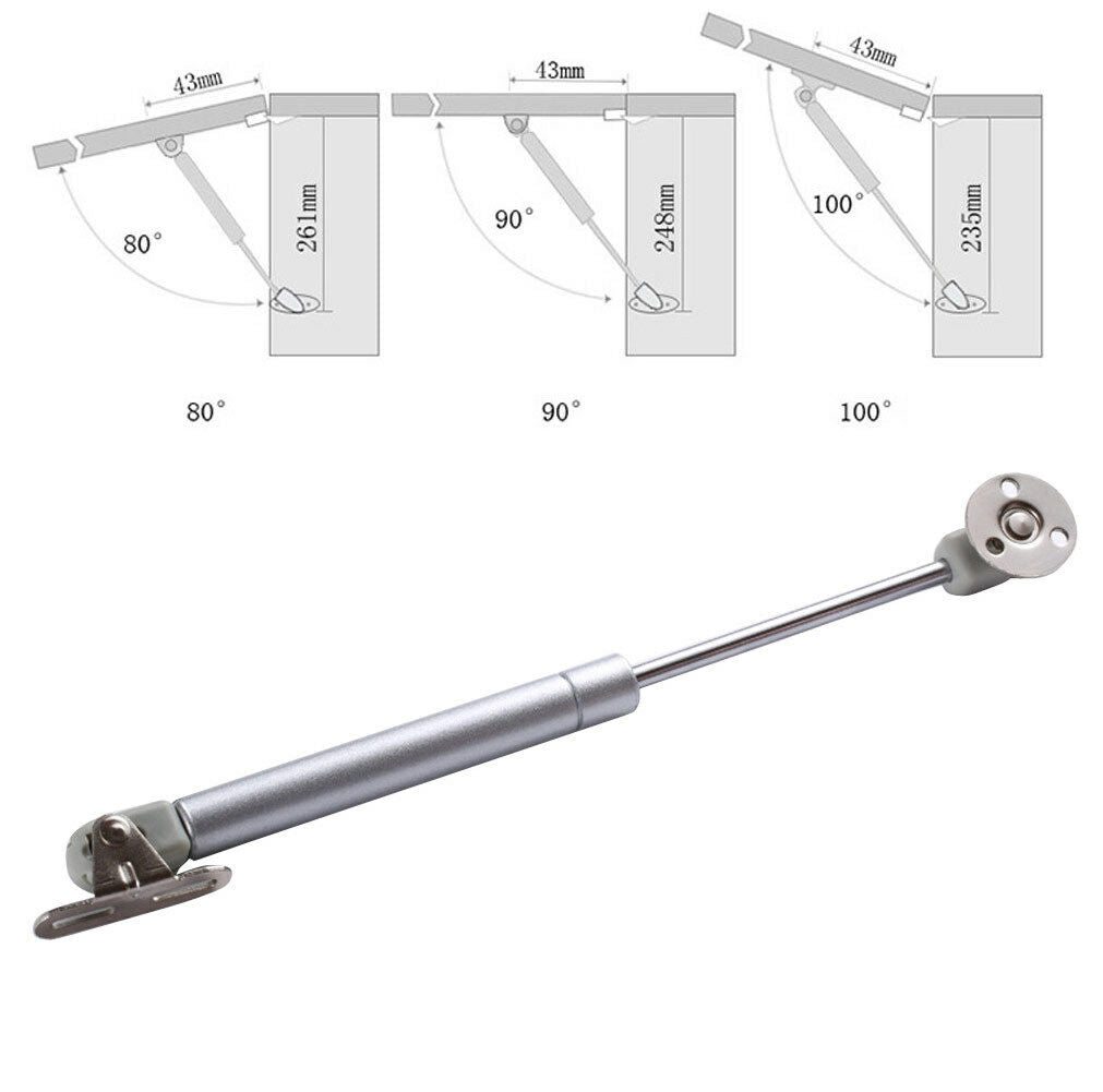 100N Cabinet Door Lift Up Pneumatic support Hydraulic Gas Spring Stay Strut