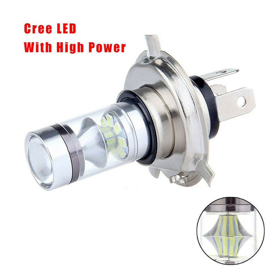 2Pcs White 100W HB2 6000K  LED 20 SMD Bulb Car Headlight 360Â° 1157/H4 1000LM