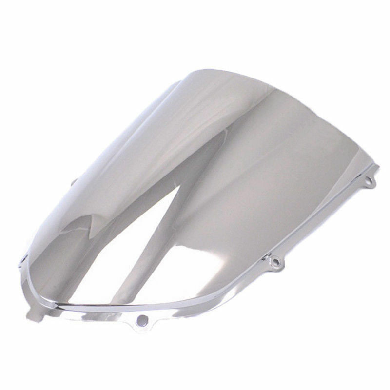 Chrome Sport Bike Windshield  for Kawasaki Ninja ZX10R ZX 10R 2004 2005