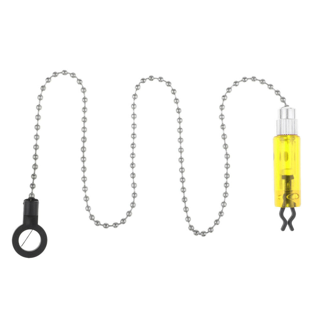 Chain Indicators Carp Fishing Bite Alarm Indicators Bobbin Yellow